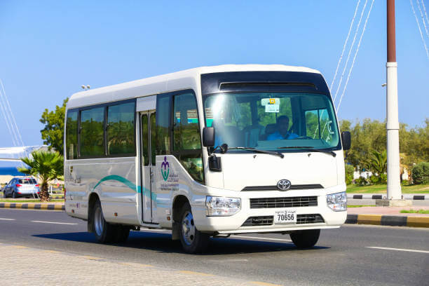 Coaster minibuses in Hong Kong